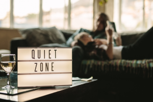 quiet zone sign in home